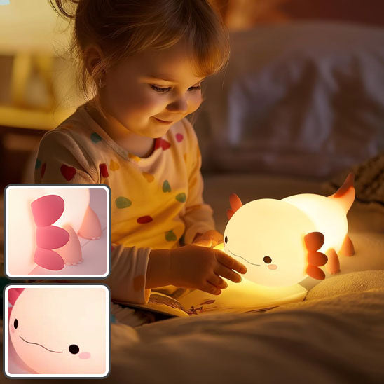 Bouton tactile pour régler la lumière de la veilleuse enfant-sphere de maman-nourrison