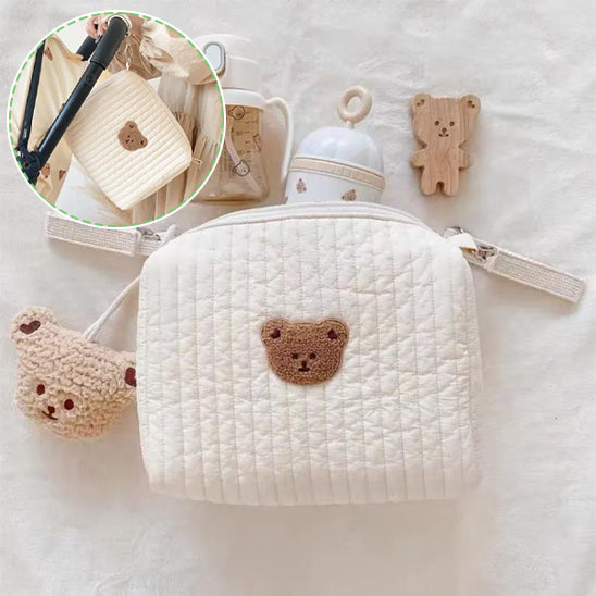 Caddie à couches pour poussette – rangement compact et stylé-sphere de maman-nourrison