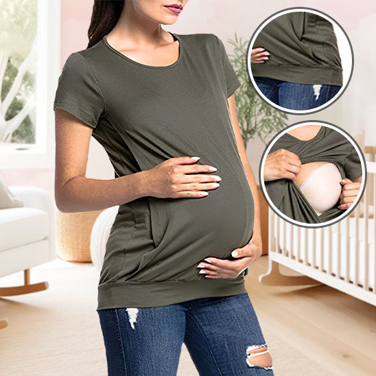 Chemisier d’allaitement confortable pour femmes-sphere de maman-nourrison