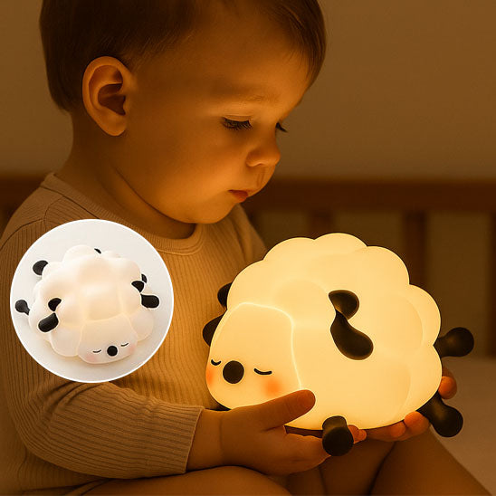 Lampe bébé portable avec gradation de lumiÚre-sphere de maman-nourrison