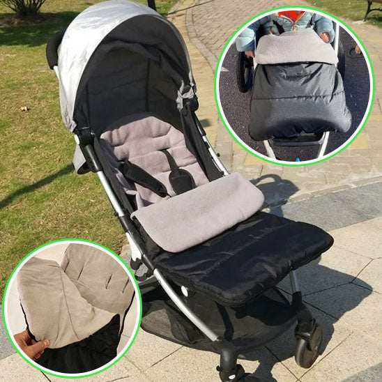 Tapis de transport douillet pour landau, avec housse imperméable et coupe-vent-sphere de maman-nourrison