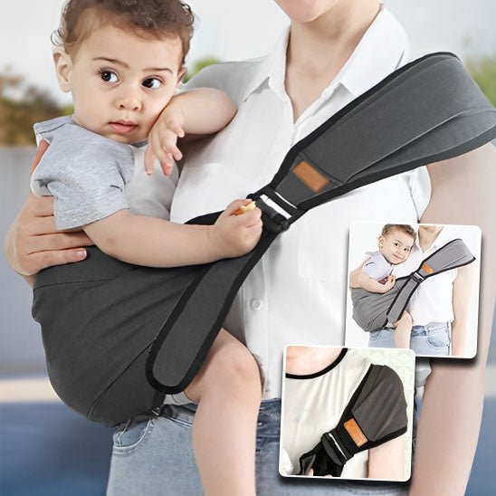 Porte bebe à bandoulière / Confort physiologique et portage en un geste - Sphere de maman - nourrison