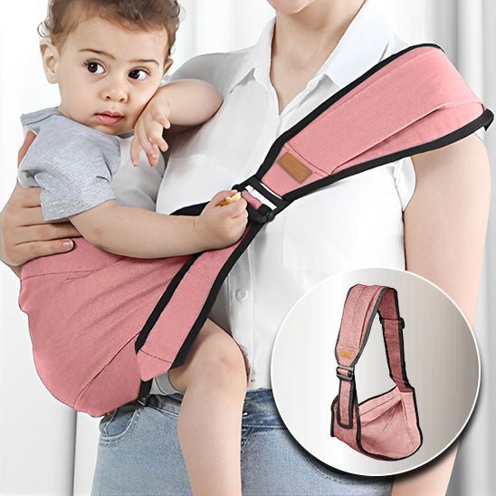 Porte bebe à bandoulière / Confort physiologique et portage en un geste - Sphere de maman - nourrison
