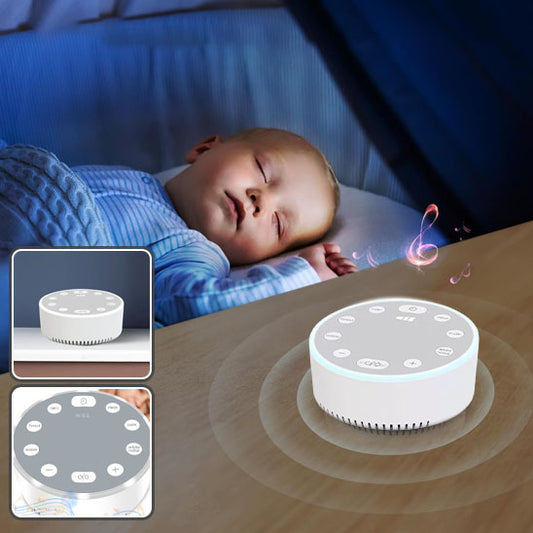 Bébé dormant paisiblement à côté de la machine-sphere de maman-nourrison