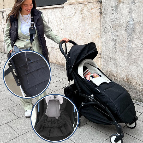 Chancelière pliée pour un transport et rangement faciles-sphere de maman-nourrison