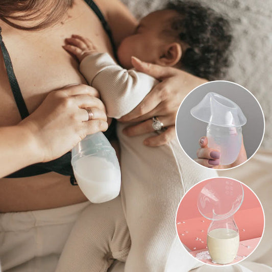 Collecteur de lait maternel en silicone Modabebe – tire-lait manuel portable-sphere de maman-nourrison