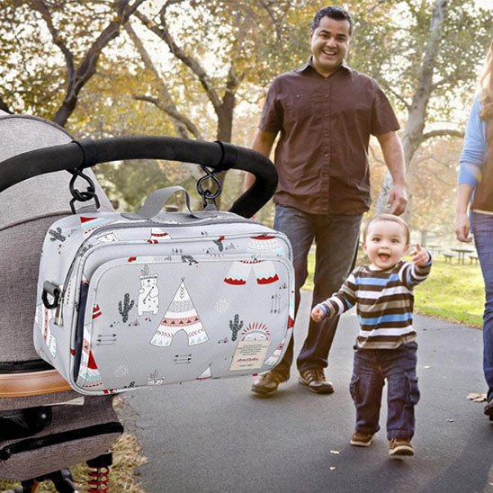 Design moderne et élégant du sac à langer multifonctionnel pour parents actifs-sphere de maman-nourrison