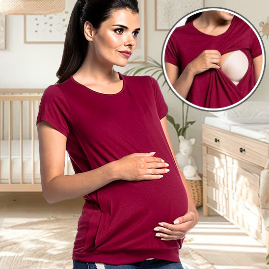 Haut de maternité pratique et élégant-sphere de maman-nourrison