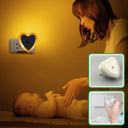 "Lampe LED branchable avec capteur crépusculaire, parfaite pour couloir, chambre ou salle de bain"-sphere de maman-nourrison