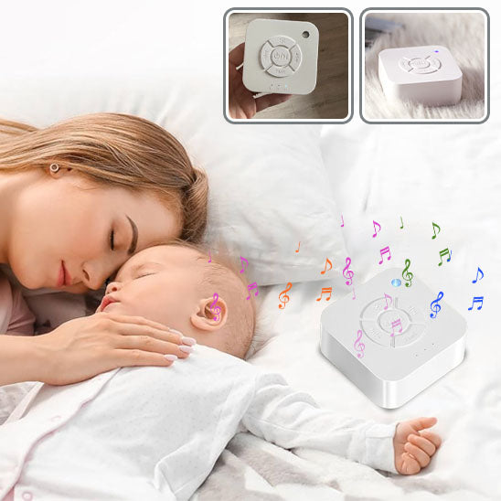 Machine à bruit blanc compacte avec lumière douce active-sphere de maman-nourrison