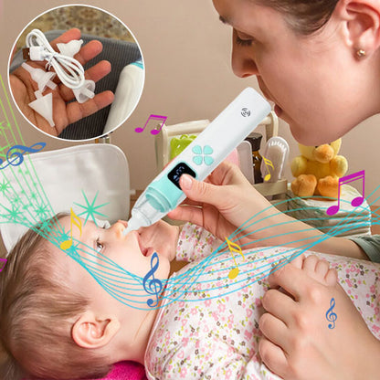 Aspirateur nasal bébé avec embout doux pour un nettoyage confortable et hygiénique