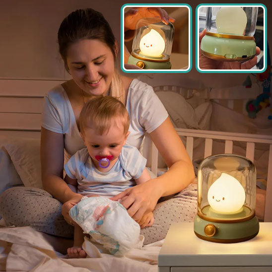 Petite lampe LED décorative pour bar, café ou intérieur moderne-sphere de maman-nourrison