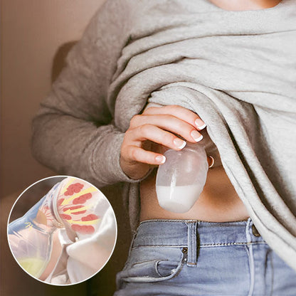 Pompes en silicone alimentaire pour allaitement – économiseur de lait Modabebe-sphere de maman-nourrison