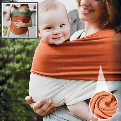 Portage ergonomique avec écharpe, soutien optimal pour bébé et parent - Sphere de maman - nourrison