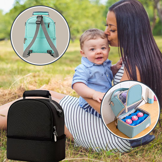 Sac de maternité portable et élégant pour voyage et pique-nique-sphere de maman-nourrison