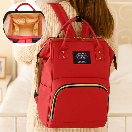 Sac de voyage pour maman porté en sac à dos-sphere de maman-nourrison