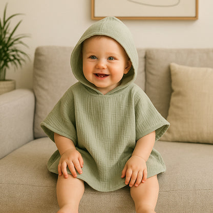 Serviette absorbante bébé avec capuche-sphere de maman-nourrison