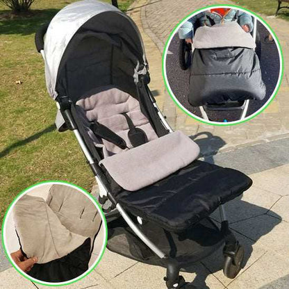 Tapis de transport douillet pour landau, avec housse imperméable et coupe-vent-sphere de maman-nourrison