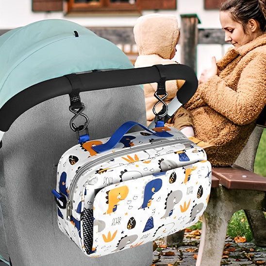 Tissu imperméable et facile à nettoyer du sac à langer multifonctionnel-sphere de maman-nourrison