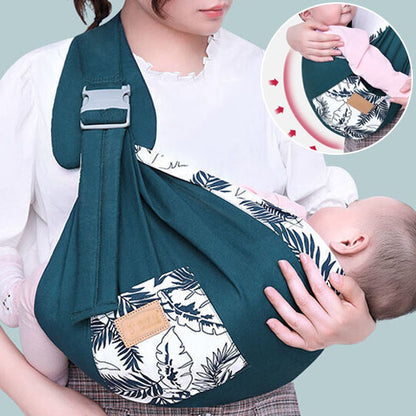Un sac à dos d’allaitement multifonction en tissu maillé respirant, avec écharpe ronde intégrée pour porter bébé de 0 à 36 mois, idéal pour les sorties quotidiennes et les voyages-sphere de maman-nourrison