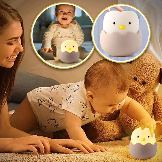Veilleuse rechargeable pour bébé avec lumière douce, design gobelet original-sphere de maman-nourrison