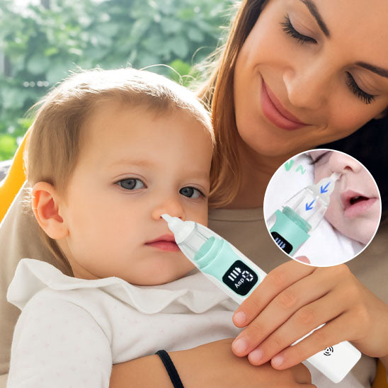 Aspirateur nasal bébé électrique sûr et efficace contre le nez bouché