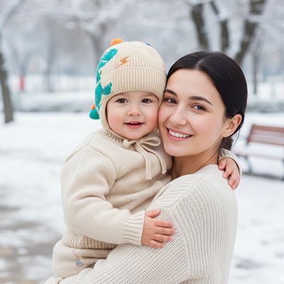 Bonnet bebe design dinosaure 3D, protège les oreilles et garde la tête de l’enfant au chaud