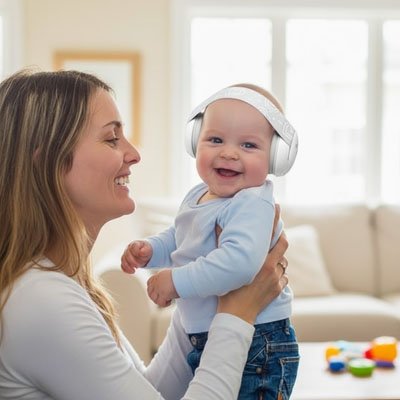 Casque anti bruit bébé écouteurs anti-bruit pour nourrissons, sécurité contre le bruit 