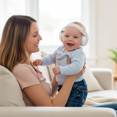 Casque anti bruit bébé protection auditive essentielle, bouchons d’oreilles pour nourrissons »