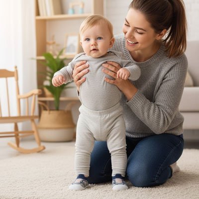 Chaussure bebe antidérapantes et respirantes, semelle flexible, parfaites pour apprendre à marcher