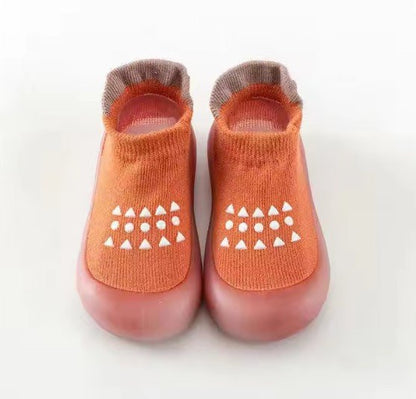 Chaussure bebe antidérapantes, semelle en caoutchouc souple, idéales pour bébés et tout-petits