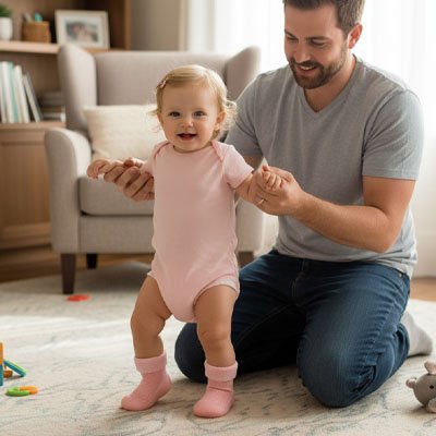 Chaussure bebe chaussures de marche confortables et douces pour enfant en bas âge de 0 à 4 ans.