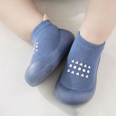 Chaussure bebe semelle caoutchouc souple, confortables et sécurisés pour bébé 0-4 ans