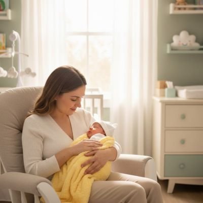 Couverture bébé légère et chaude, parfaite pour l’emmaillotage ou le transport du bébé