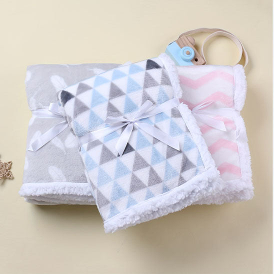 Couverture bébé polaire chaude