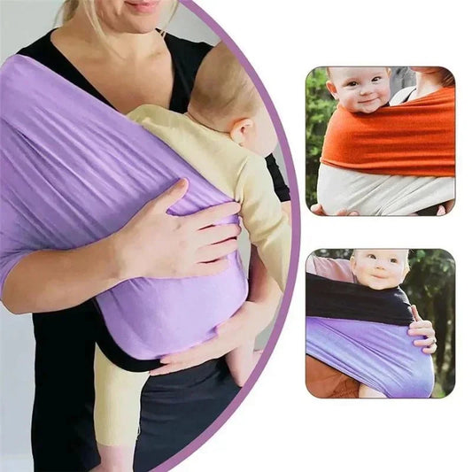 Écharpe de portage douce et élastique pour nouveau-né, adaptée dès la naissance-sphere de maman-nourrison