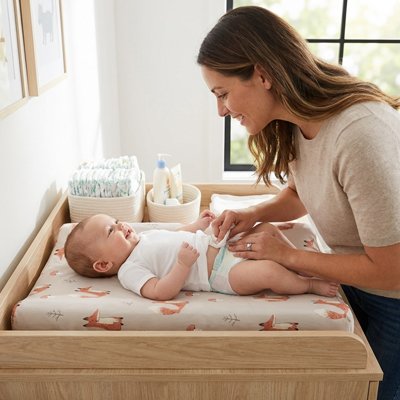 Housse matelas à langer feuille de couche réutilisable, confortable et facile à nettoyer