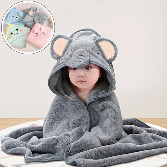 peignoir bébé à capuche en forme d’animal-sphere de maman-nourrison