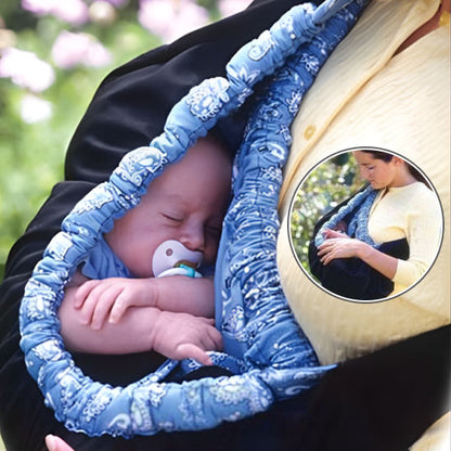 portage avant rond maman bébé allaitement-sphere de maman-nourrison