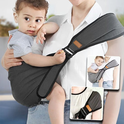 Porte bebe à bandoulière / Confort physiologique et portage en un geste - Sphere de maman - nourrison