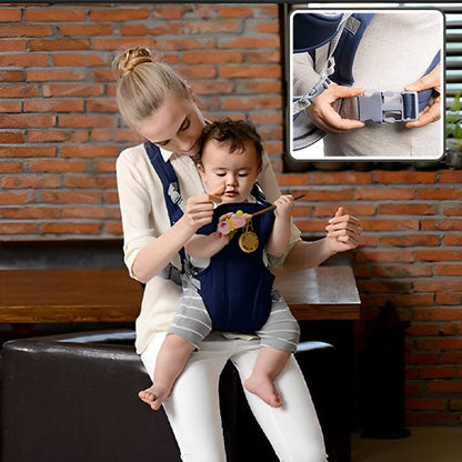 Porte-bébé physiologique ergonomique pour nouveau-né, confortable pour bébé et parent