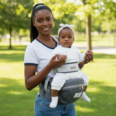 Kangourou porte-bébé ergonomique, équipement de portage confortable et sécurisé pour bébés et jeunes enfants