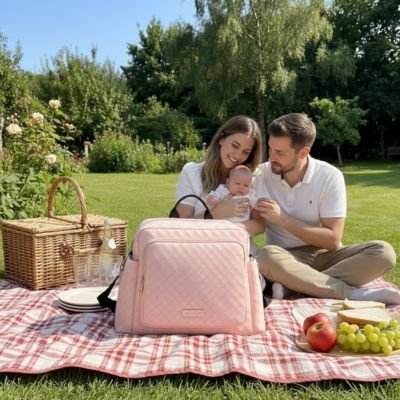Sac a langer bebe imperméable, grande capacité, sac à dos maman bébé, polyester résistant