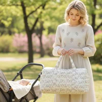 Sac a langer multifonctionnel pour bébé – sac de maternité robuste et facile à transporter