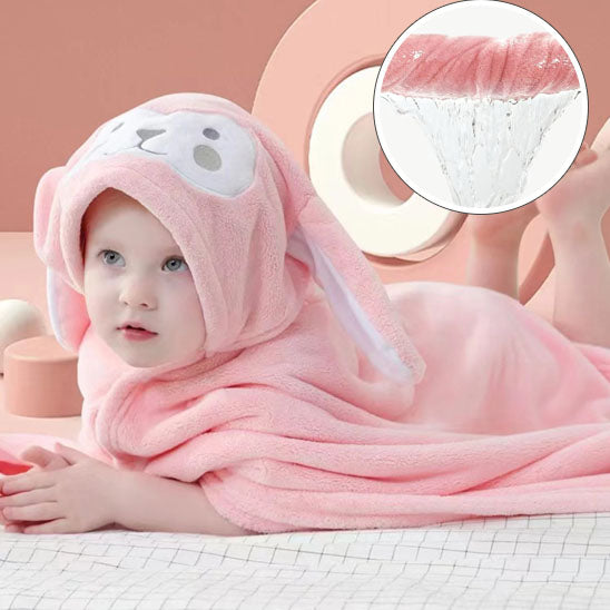 serviette nouveau-né absorbante avec capuche-sphere de maman-nourrison