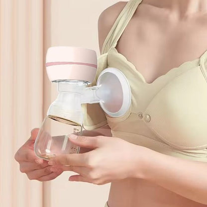 Tire lait sans fil ergonomique avec soutien-gorge d’allaitement intégré