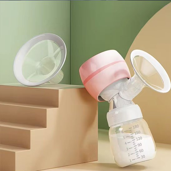 Tire lait silencieux double pompage pour extraire le lait rapidement et efficacement